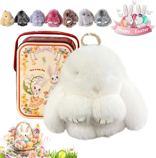🏆Only $6.99Last Day Promotion!🐰 Handmade Soft Bunny Charms