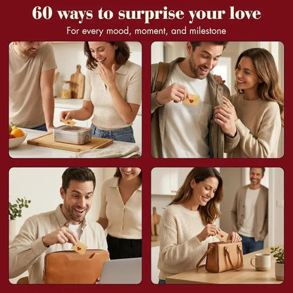 🏆Valentine's Day Pre-Sale Save 49%💌DIY Love Notes Box - Mini Blank Cards & Envelopes for Him/Her💕
