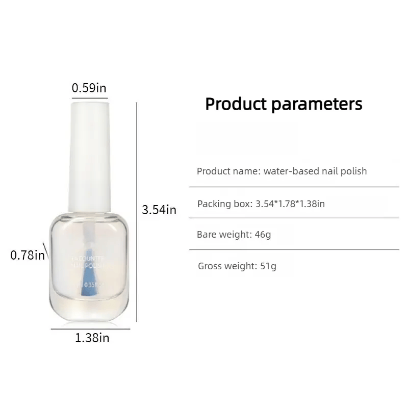 🔥 LAST DAY 49% OFF-ENCOUNTER Water-Based Nail Polish – Safe, Breathable & Easy to Remove