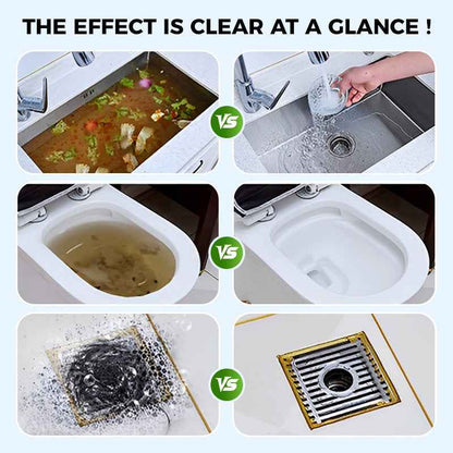 70% Off - 💯5-Second Dissolving Deodorizer - 💦Pipe-Clearing Foaming Powder -