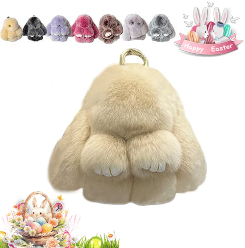🏆Only $6.99Last Day Promotion!🐰 Handmade Soft Bunny Charms