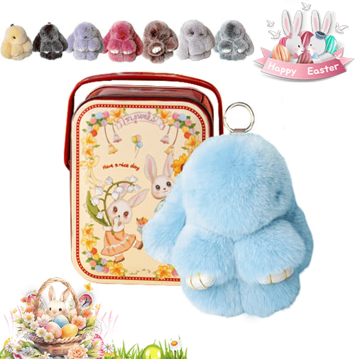 🏆Only $6.99Last Day Promotion!🐰 Handmade Soft Bunny Charms
