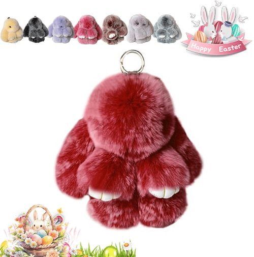 🏆Only $6.99Last Day Promotion!🐰 Handmade Soft Bunny Charms
