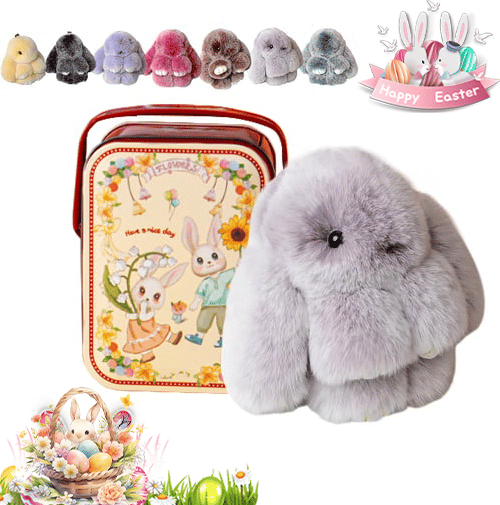 🏆Only $6.99Last Day Promotion!🐰 Handmade Soft Bunny Charms