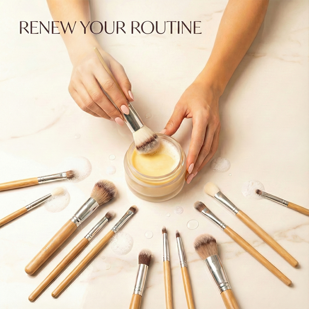 The Organic makeup Brush Cleanser