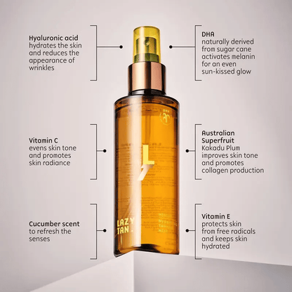 🌿 Self-Tanning Hydrating Mist - 49% OFF- ✨ Natural Streak-Free Sun-Kissed Glow
