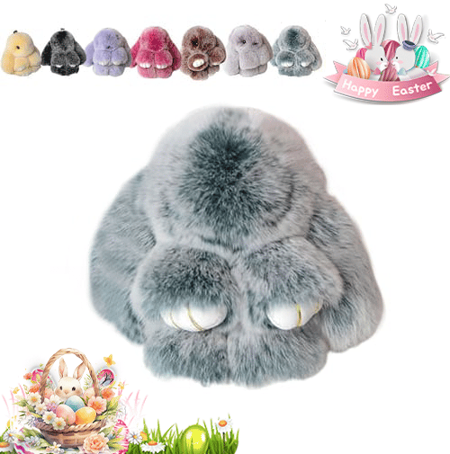 🏆Only $6.99Last Day Promotion!🐰 Handmade Soft Bunny Charms