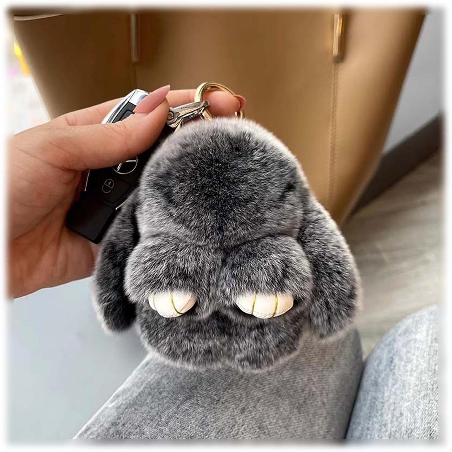 🏆Only $6.99Last Day Promotion!🐰 Handmade Soft Bunny Charms