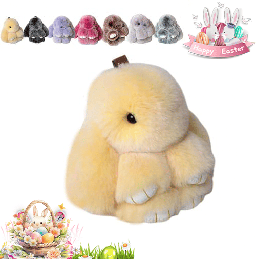 🏆Only $6.99Last Day Promotion!🐰 Handmade Soft Bunny Charms