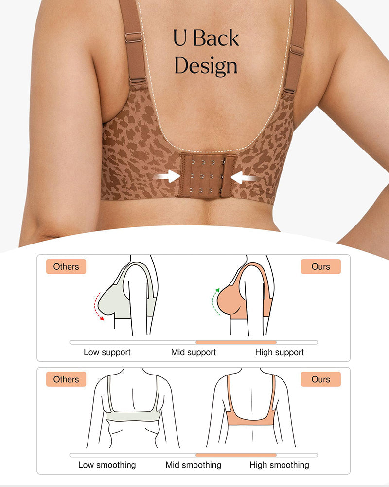 Seamless Deep V Push-Up Wireless Bra 2.0