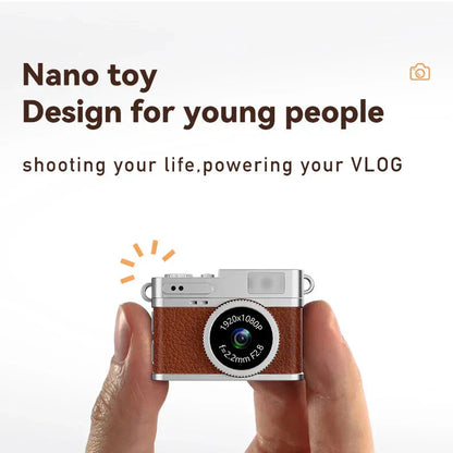 Retro Mini Digital Camera – HD Video, Pocket Size