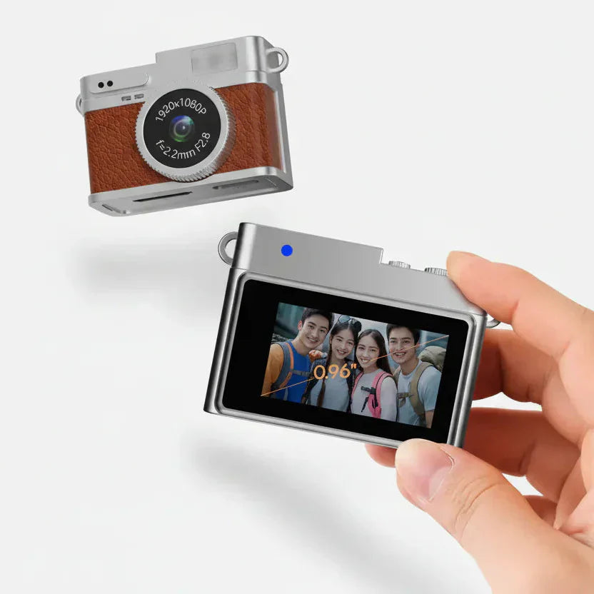 Retro Mini Digital Camera – HD Video, Pocket Size
