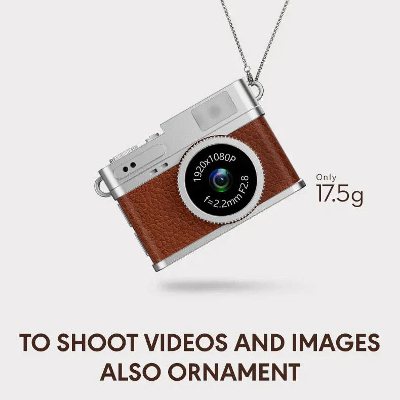 Retro Mini Digital Camera – HD Video, Pocket Size