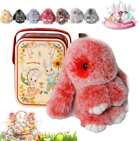 🏆Only $6.99Last Day Promotion!🐰 Handmade Soft Bunny Charms