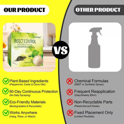 🐭Mouse & Rat Repellent Balls--Long-Lasting Peppermint Oil Formula——Safe for Pets & Kids