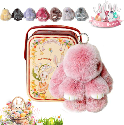 🏆Only $6.99Last Day Promotion!🐰 Handmade Soft Bunny Charms