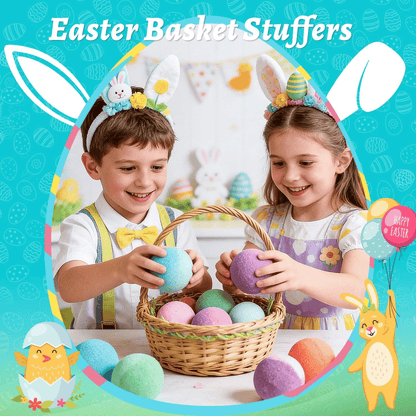 LAST DAY 50% OFF- Free Shipping🔥 - 🛁 Natural Bath Bombs for Kids with Mega Bubbles & Surprise Inside 🥚✨ Same as in the video
