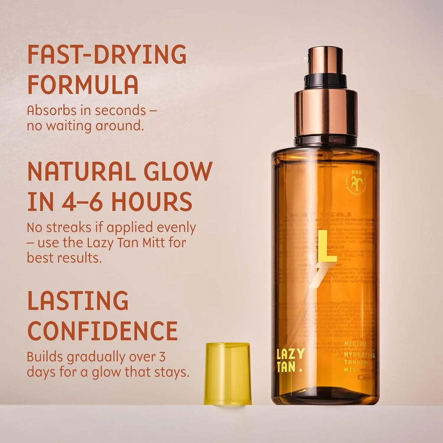 🌿 Self-Tanning Hydrating Mist - 49% OFF- ✨ Natural Streak-Free Sun-Kissed Glow